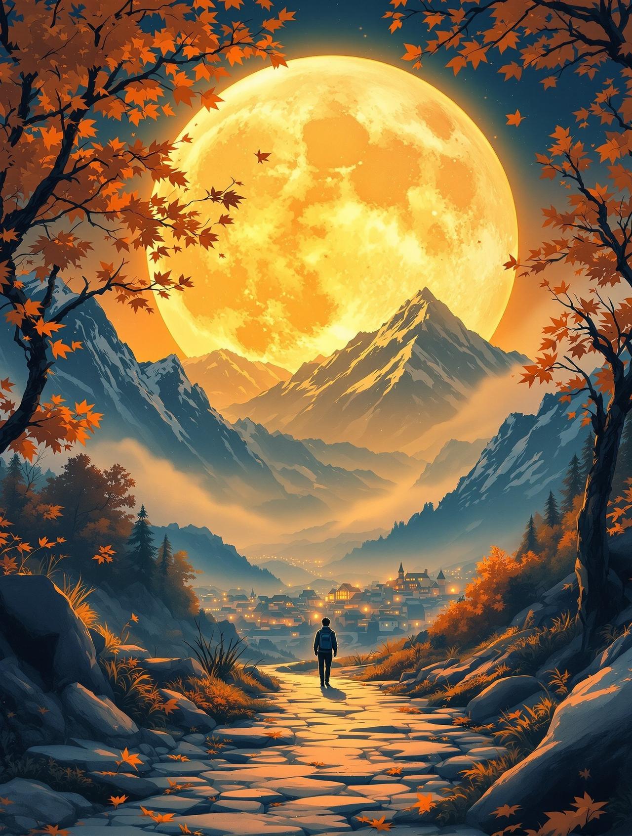 里番观看推荐番剧 - 月下旅人，奇幻·哲学动漫