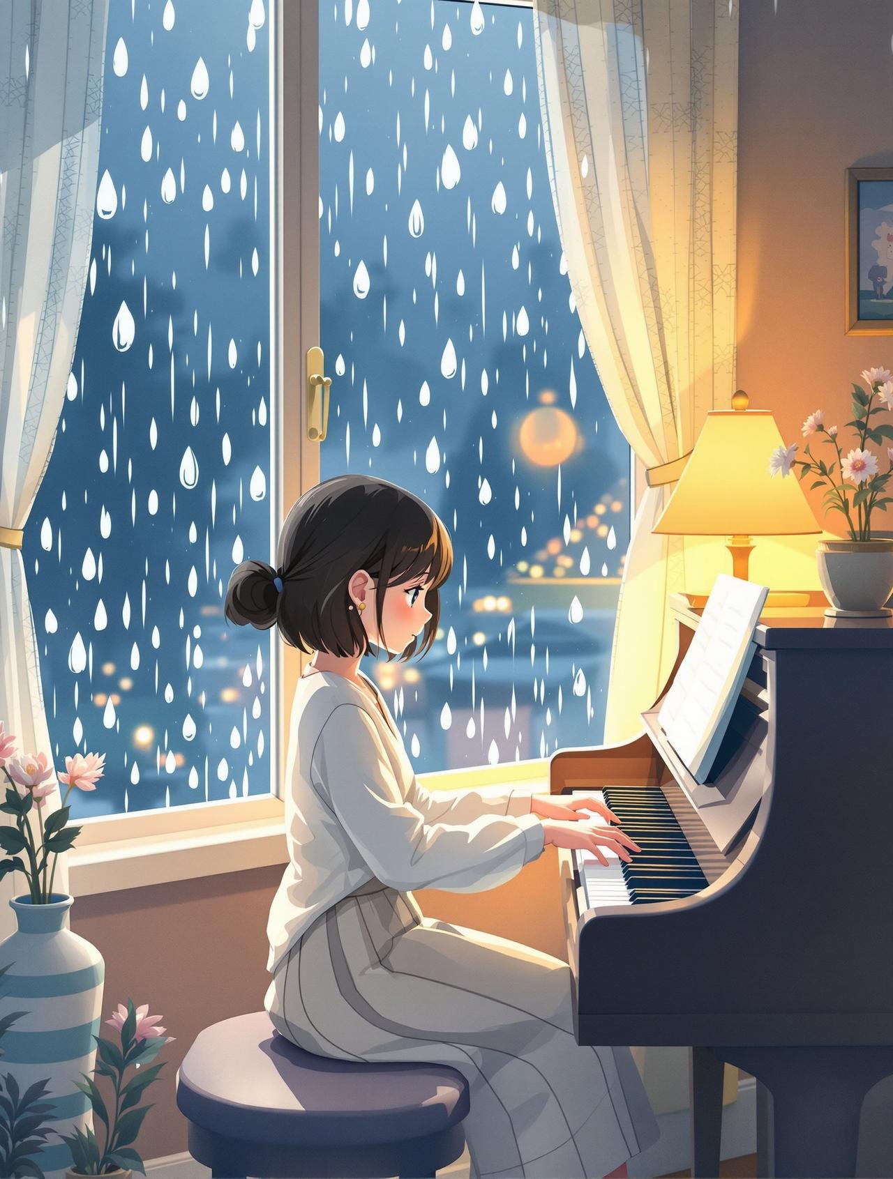里番观看推荐番剧 - 雨音旋律，音乐·青春动漫